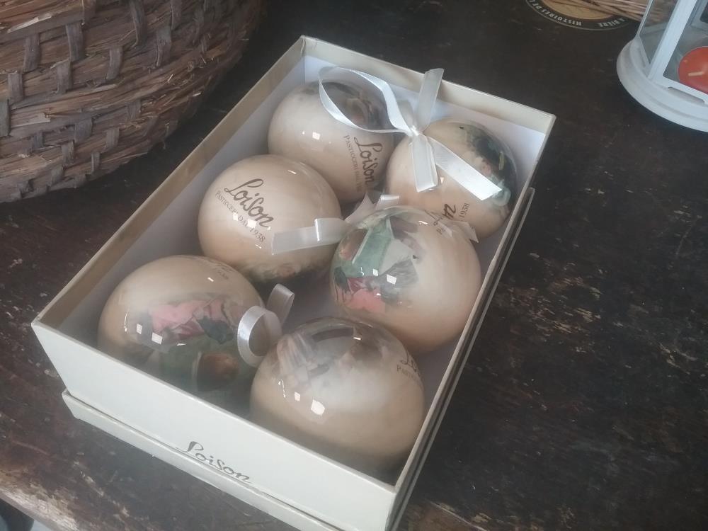 6 BOULES NOEL