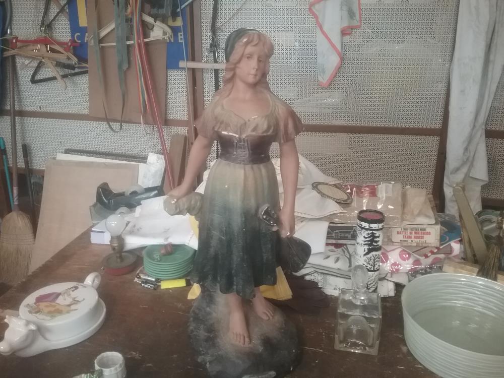 STATUETTE PLATRE MIGNON