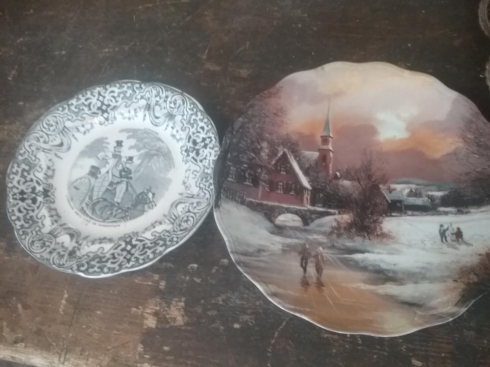 ASSIETTE DECO ANCIENNE