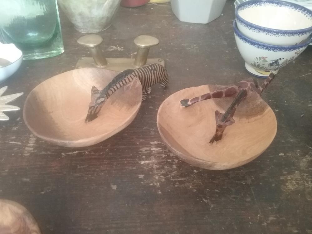 COUPE GIRAFE BOIS