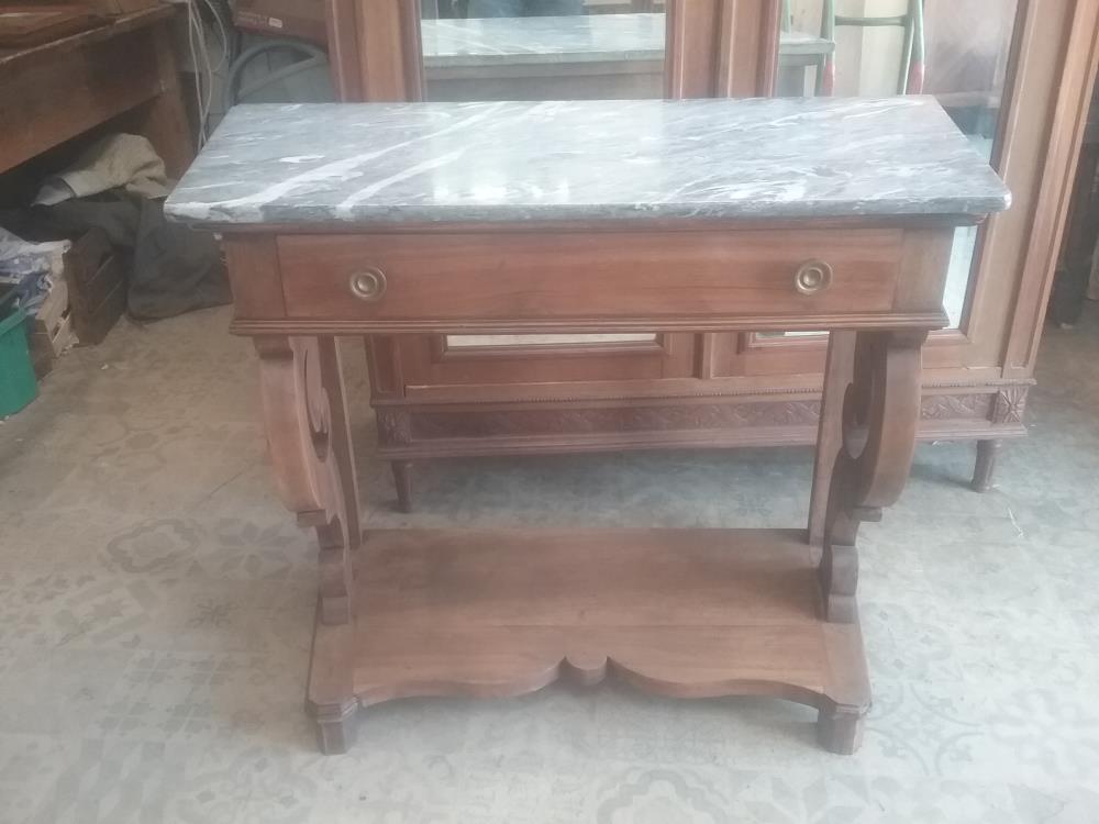 CONSOLE DESSUS MARBRE 1T