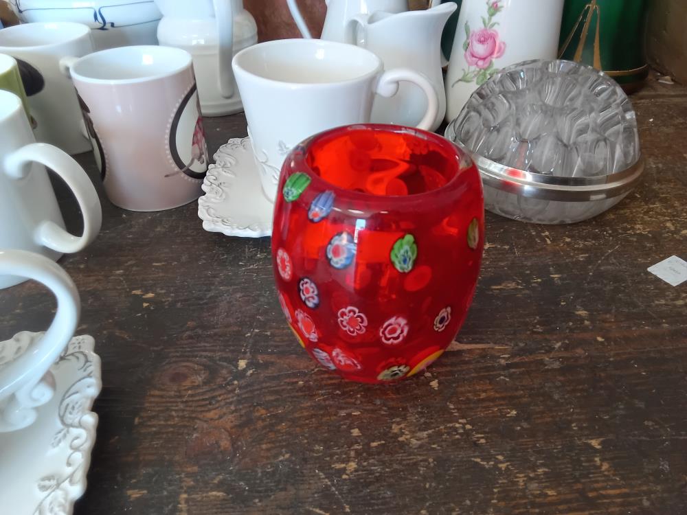 VASE SULFURE ROUGE