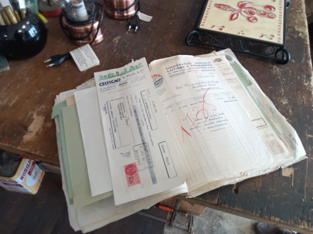 LOT DE PAPIERS