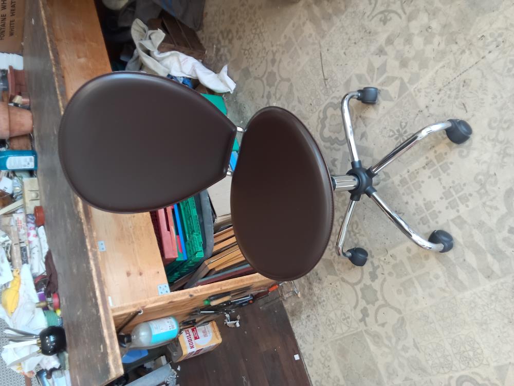 CHAISE DE BUREAU CUIR
