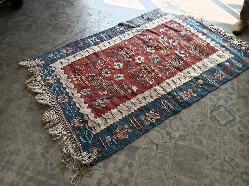 KILIM TURQUE 115X180