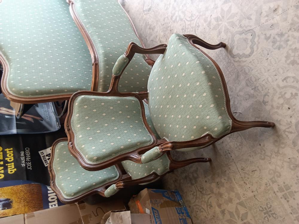 FAUTEUIL CABRIOLET VERT