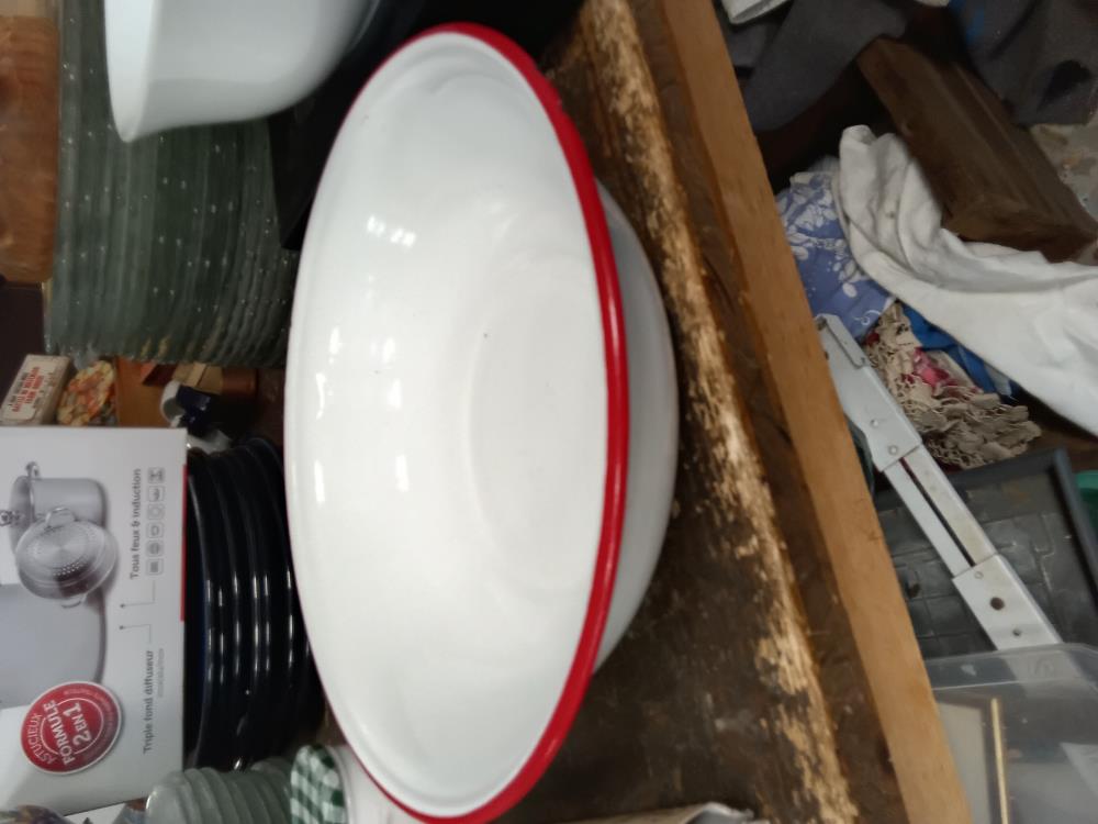 BASSINE EMAIL BLANCHE
