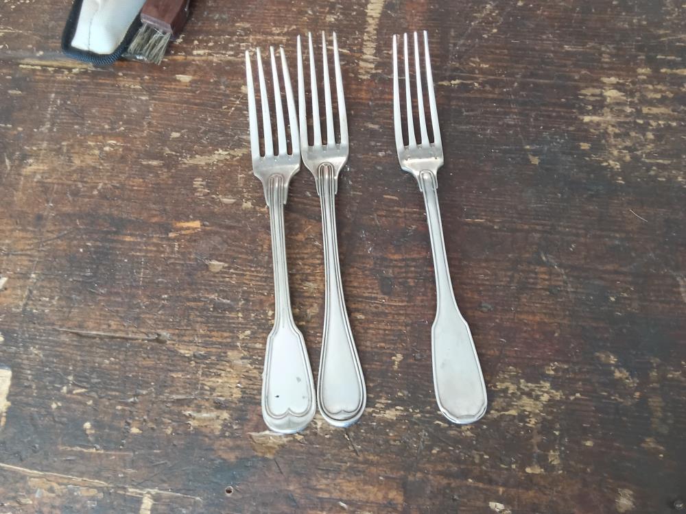 3 FOURCHETTES CHRISTOFLE MA