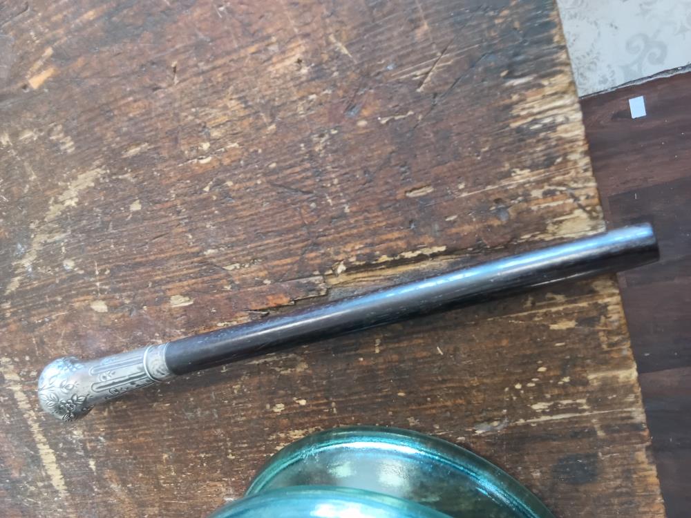 POMMEAU CANNE ARGENT
