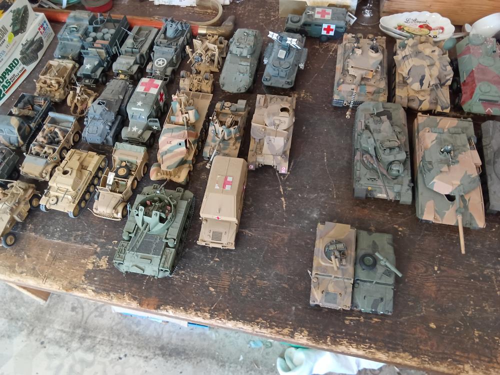 MAQUETTE MILITAIRE MONTEE