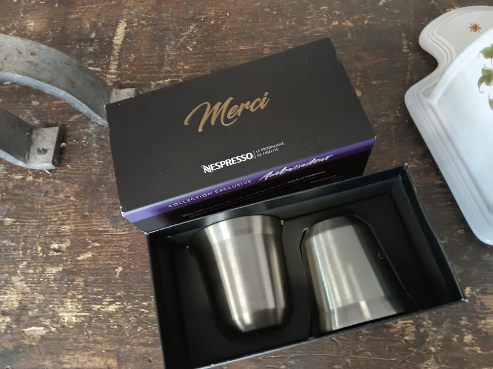 PAIRE DE TASSES NESPRESSO