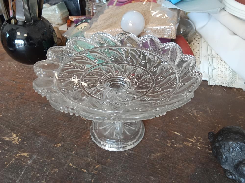 COMPOTIER VERRE