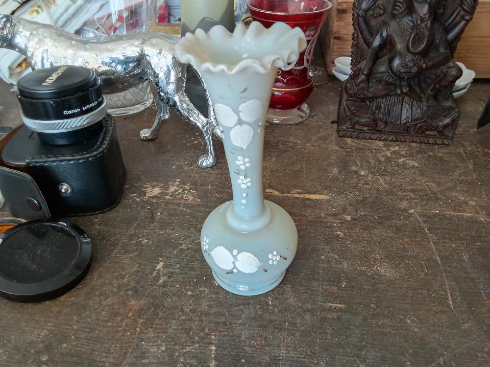 SOLIFLORE OPALINE ÉMAILLÉE