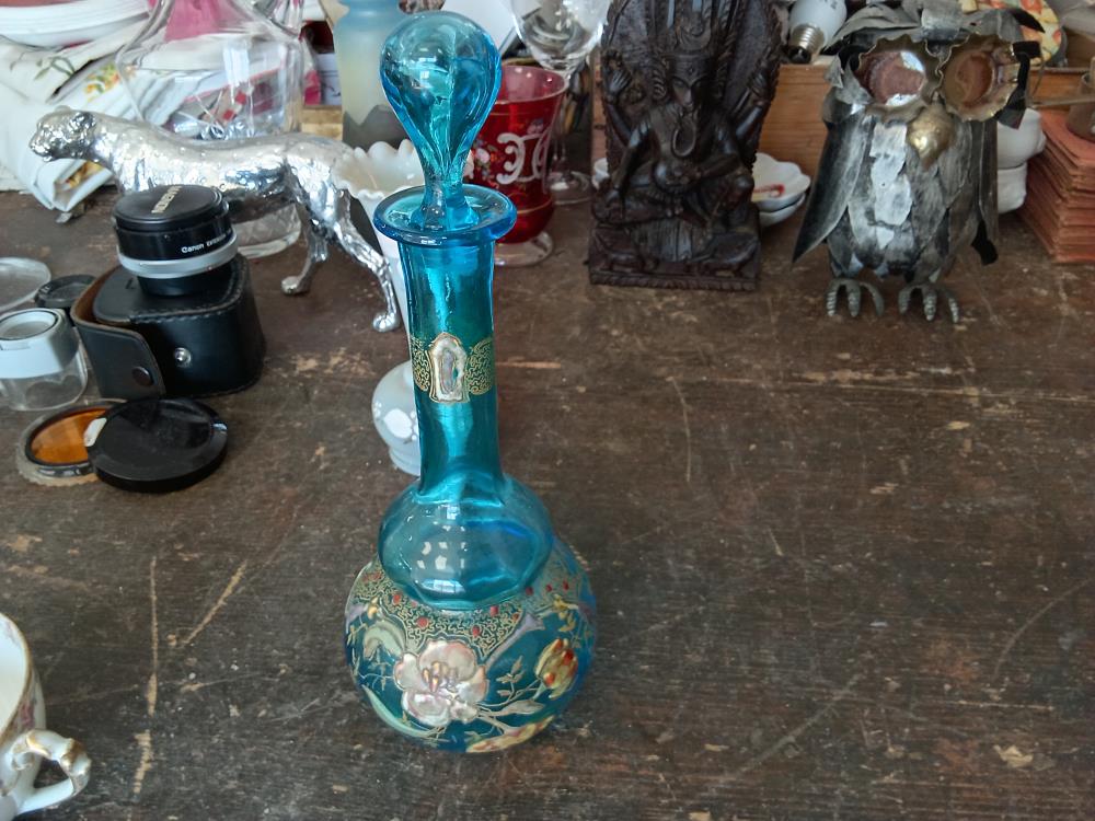 CARAFFE DE NUIT ÉMAILLÉE