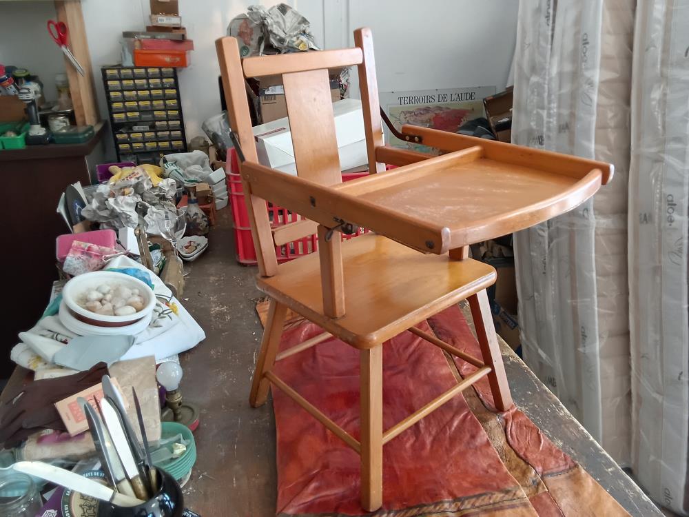 CHAISE BÉBÉS EN BOIS