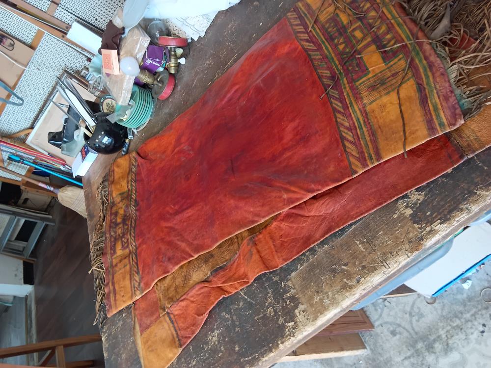 SAC DE TENTE TOUAREG EN CUIR