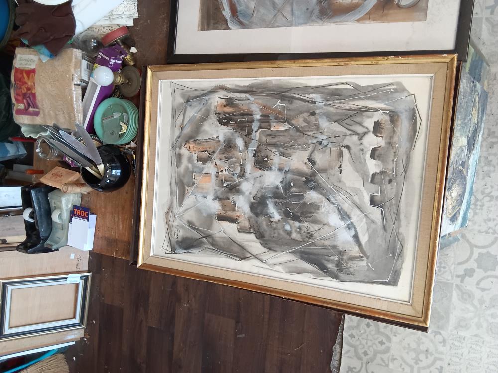 TABLEAU SIGNÉ LÉO DE FAUCHER