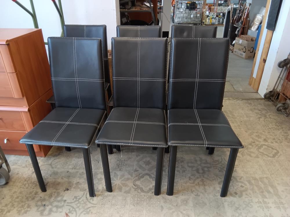 6 CHAISES  SKAI