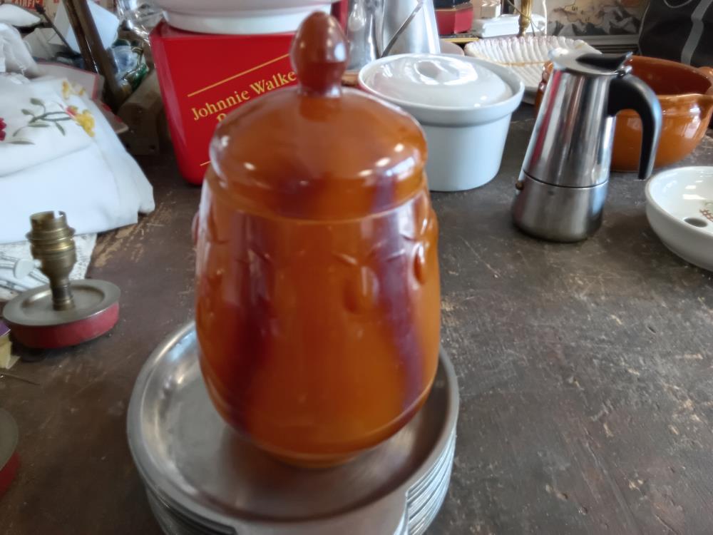 BOCAL EN VERRE PEINT