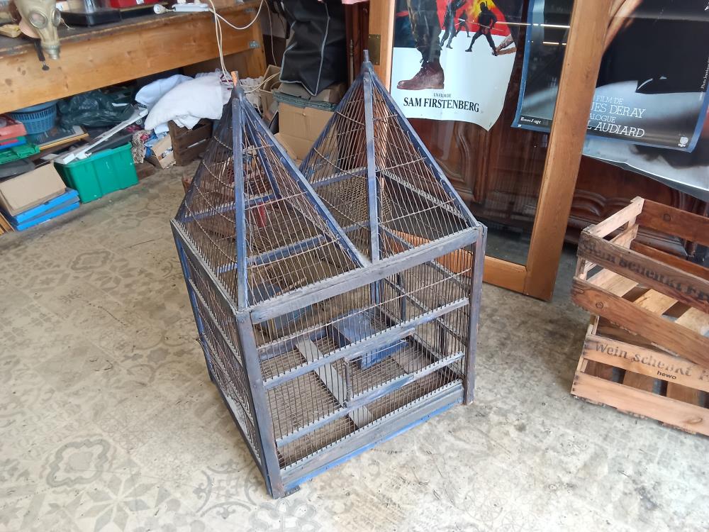 GRANDE CAGE EN BOIS 