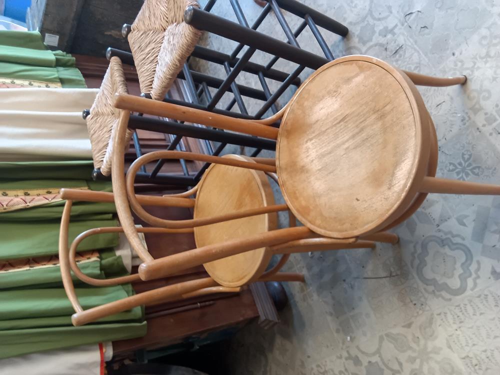 CHAISE DE BAR BOIS