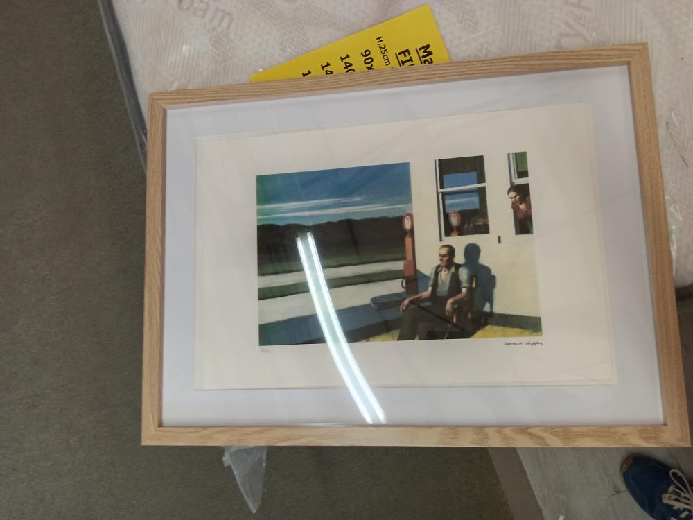 LITHOGRAPHIE EDWARD HOPPER 11/150 AVEC CERTIFICAT D'AUTHENCITE