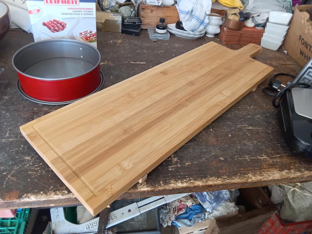 GRANDE PLANCHE À DÉCOUPER BAMBOU
