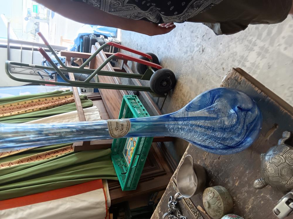 GRAND VASE BLEU 