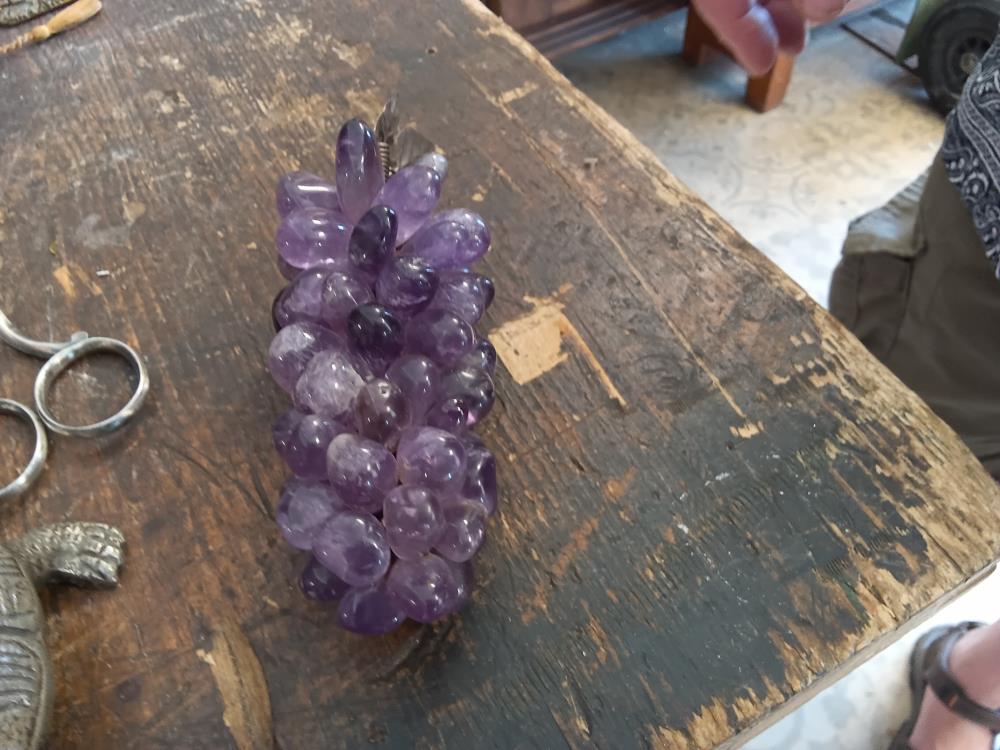 GRAPPE DE RAISIN VERRE