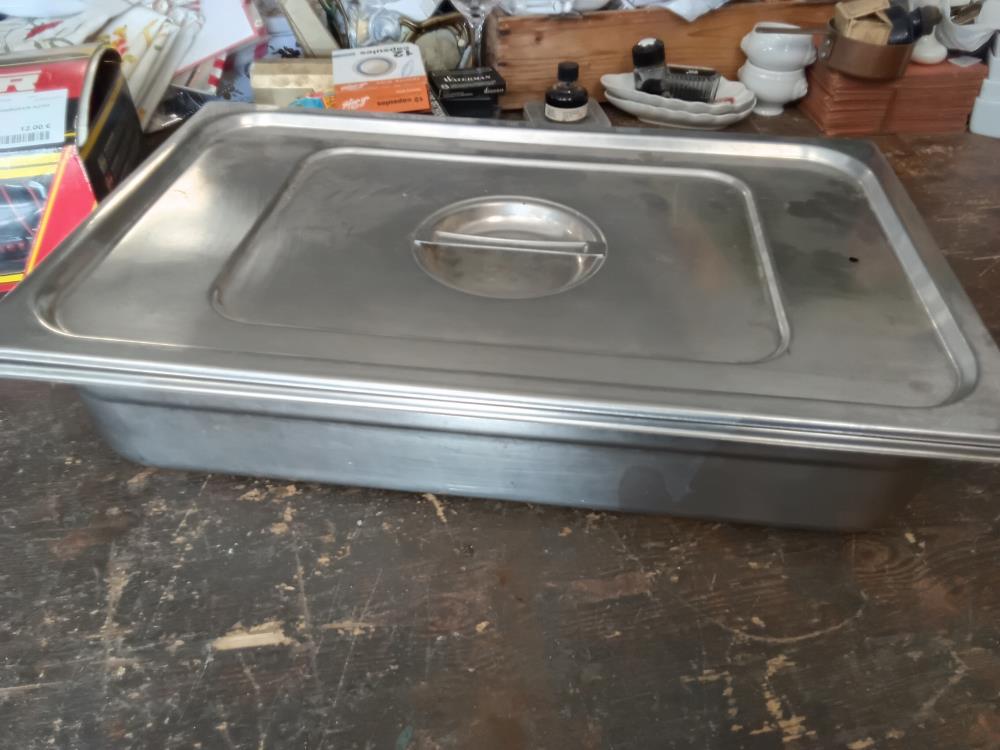 PLAT BAIN MARIE INOX 