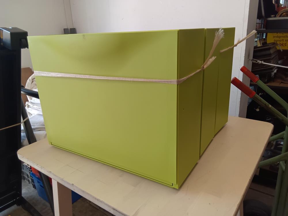 CAISSE CHAUSSURE VERTE