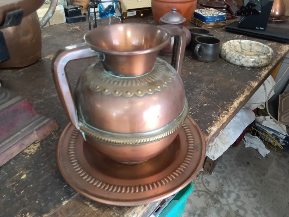 VASE ET SOUSCOUPE CU