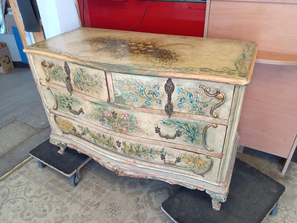 COMMODE PEINTE 