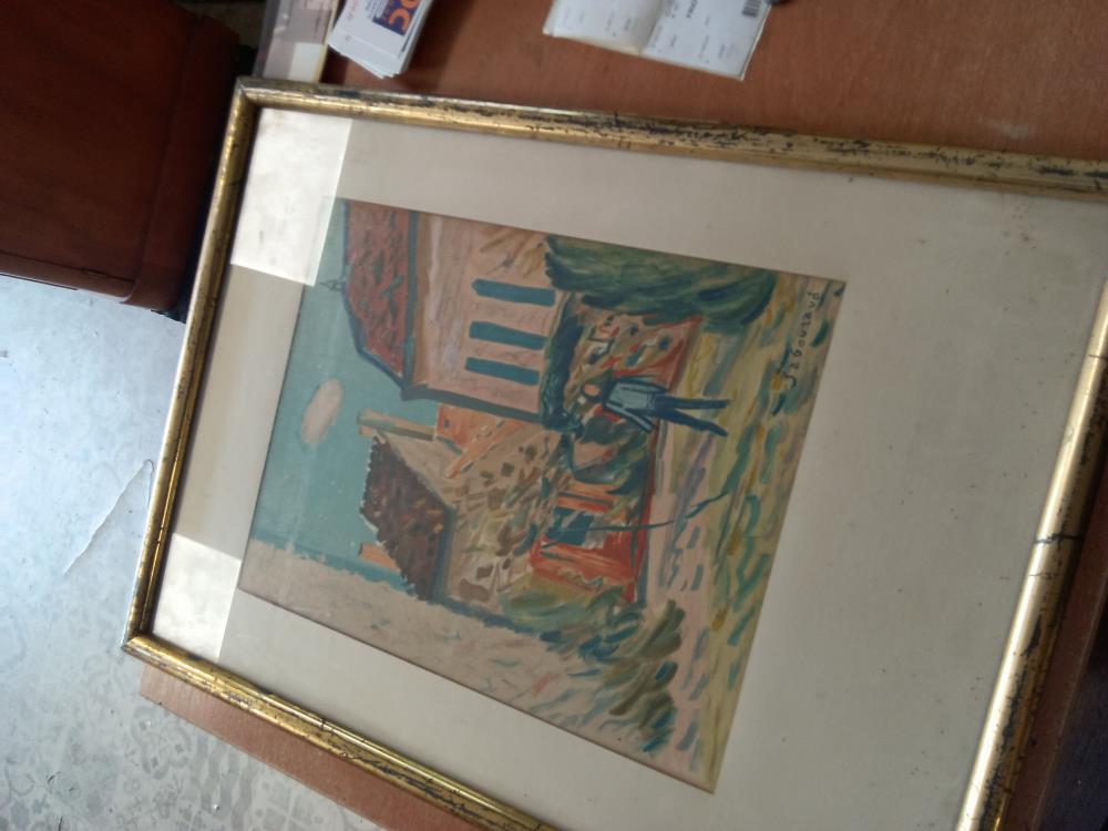 TABLEAU SIGNE SAGOURAUD