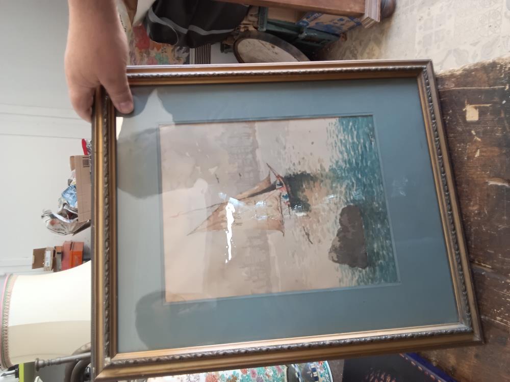 AQUARELLE MARINE 