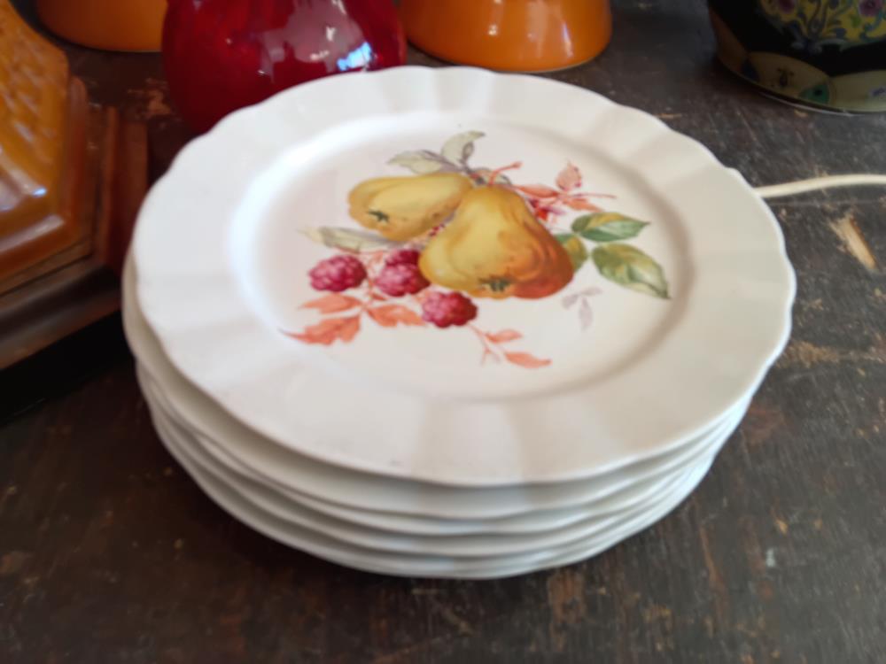 6 ASSIETTES A DESSERT WINTERLING