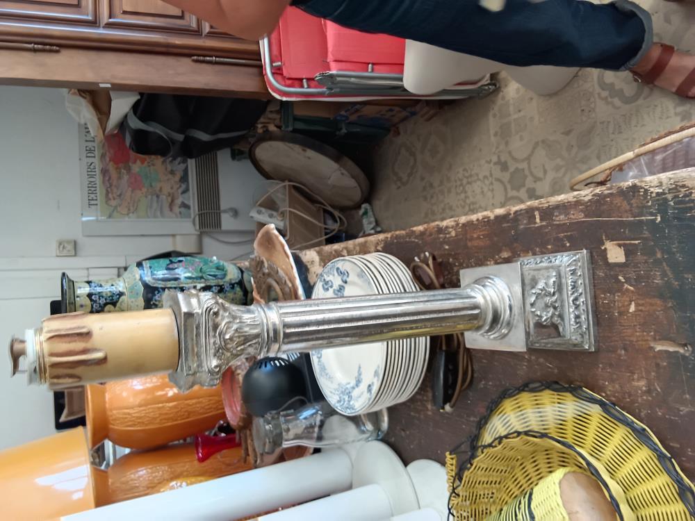 PIED DE LAMPE COLONNE MA