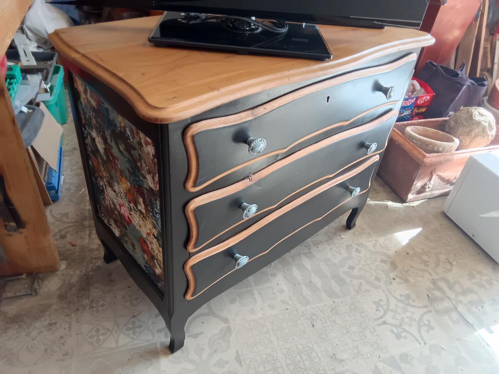 COMMODE 3T RESTAUREE