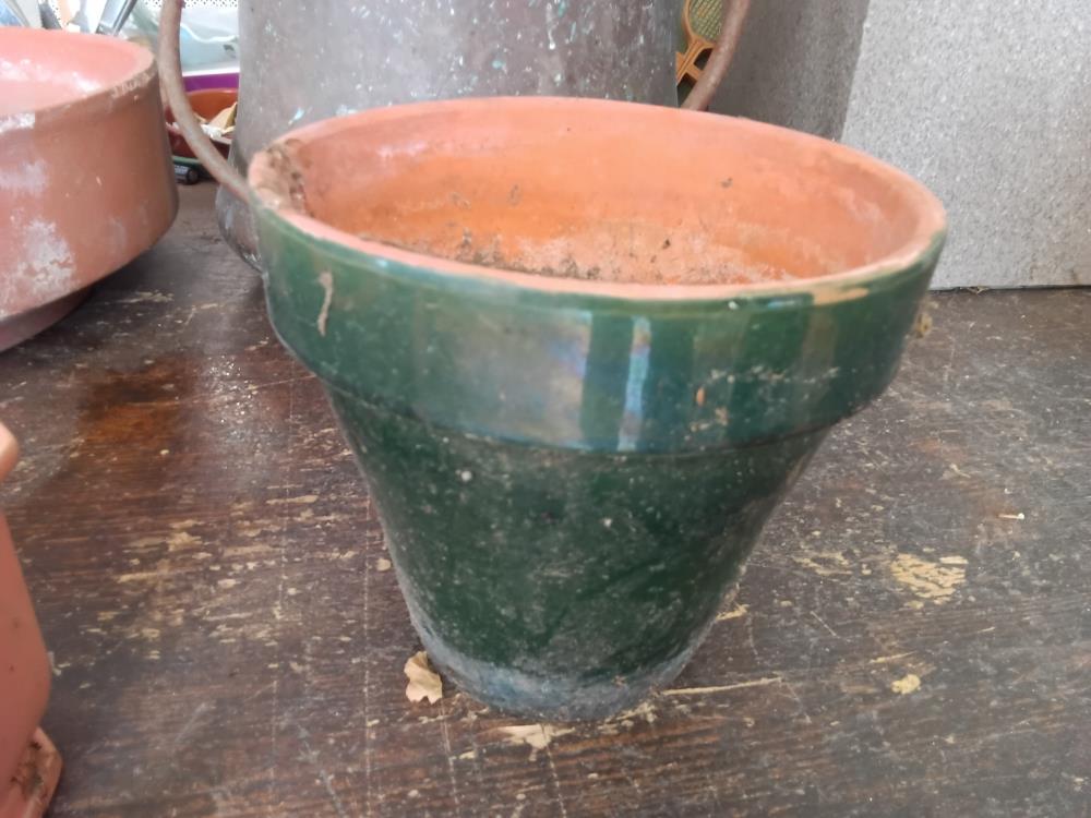 POT VERNISSE VERT