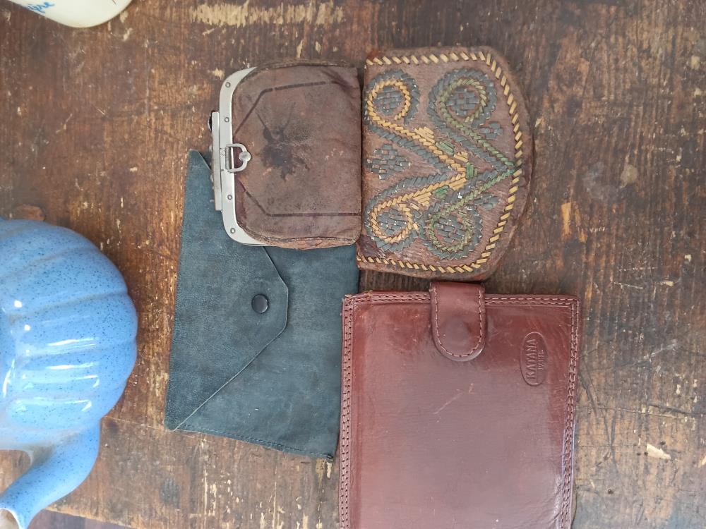 LOT DE 4 PORTES MONAIE