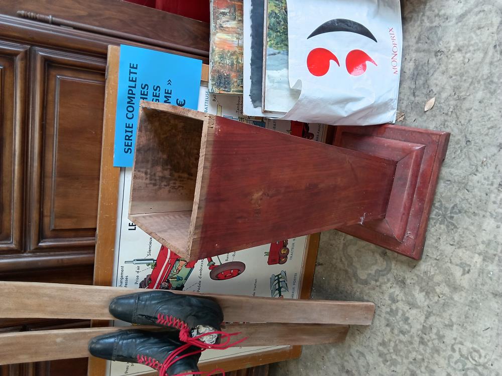 PIED DE TABLE BOIS