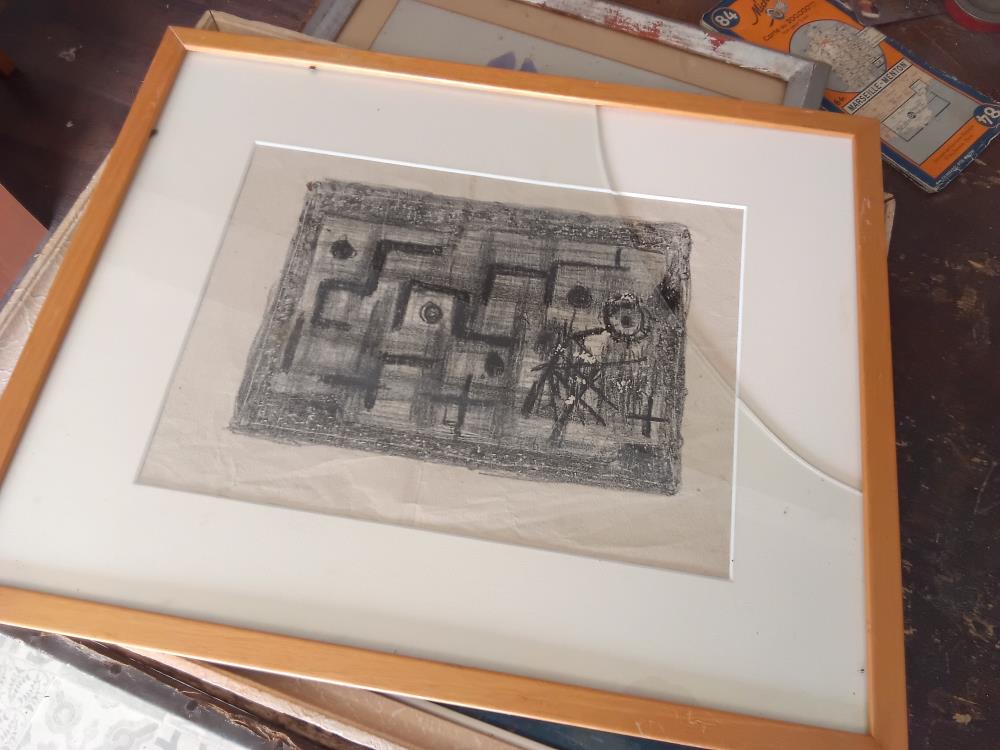 GRAVURE ABSTRAITE