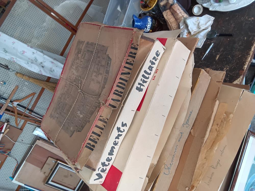 LOT DE CARTONS VIEILLES MAISONS CARCASSONAISES