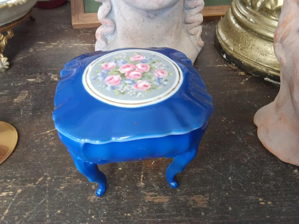 PETITE BOÎTE BLEUE SAXE