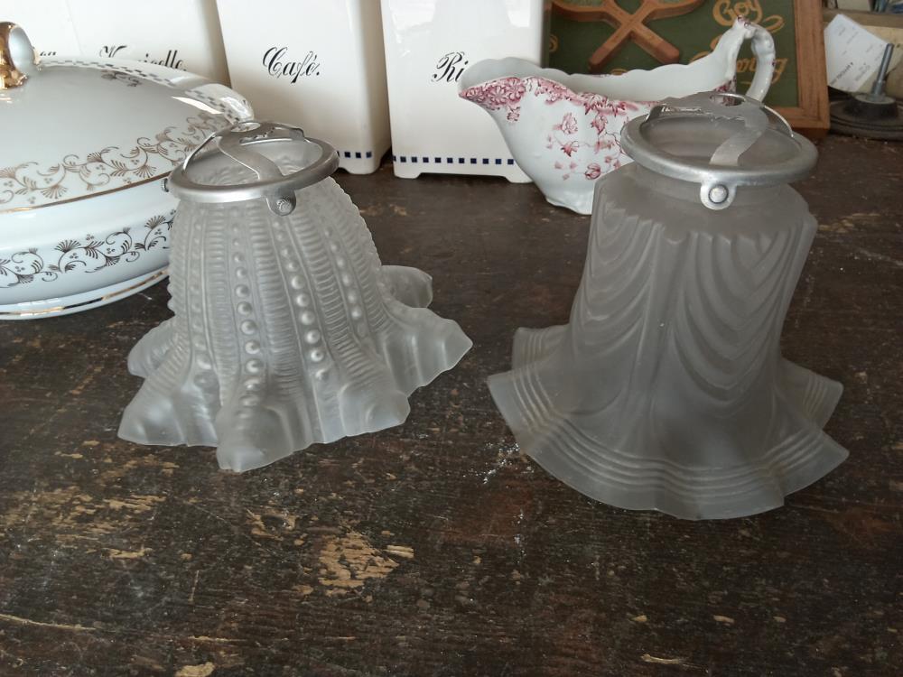 VERRE DE LAMPE ET SUPPORT