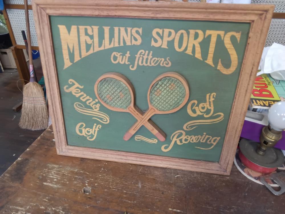 CADRE BOIS TENNIS