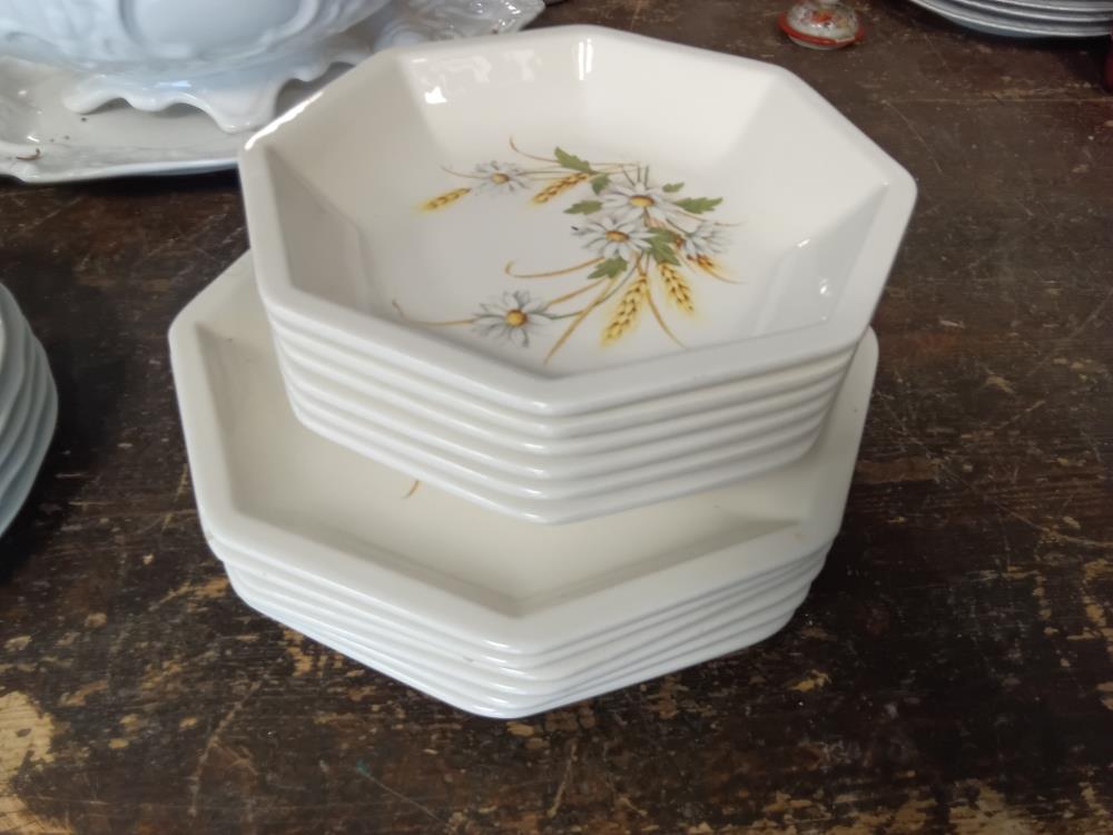 12 ASSIETTES CERAMICA