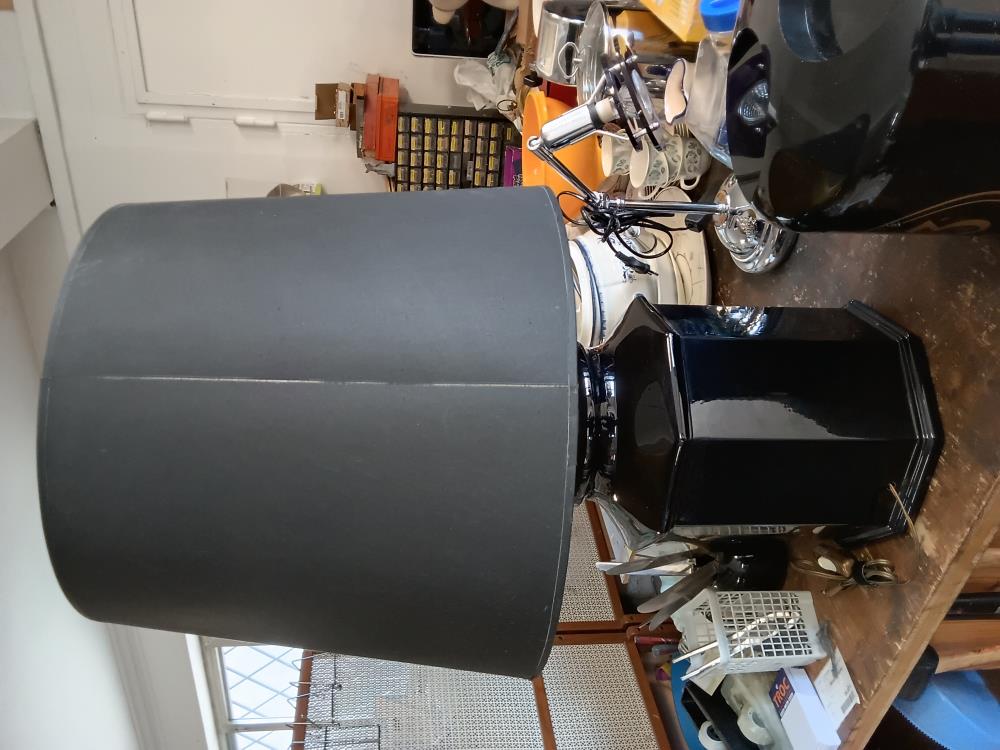 GRANDE LAMPE NOIRE