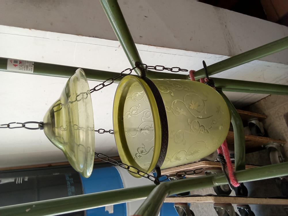 BOUGEOIR SUSPENSION VERRE