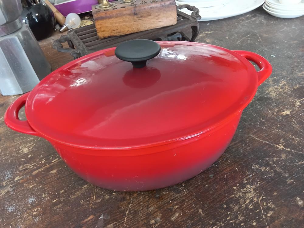 COCOTTE FONTE ROUGE